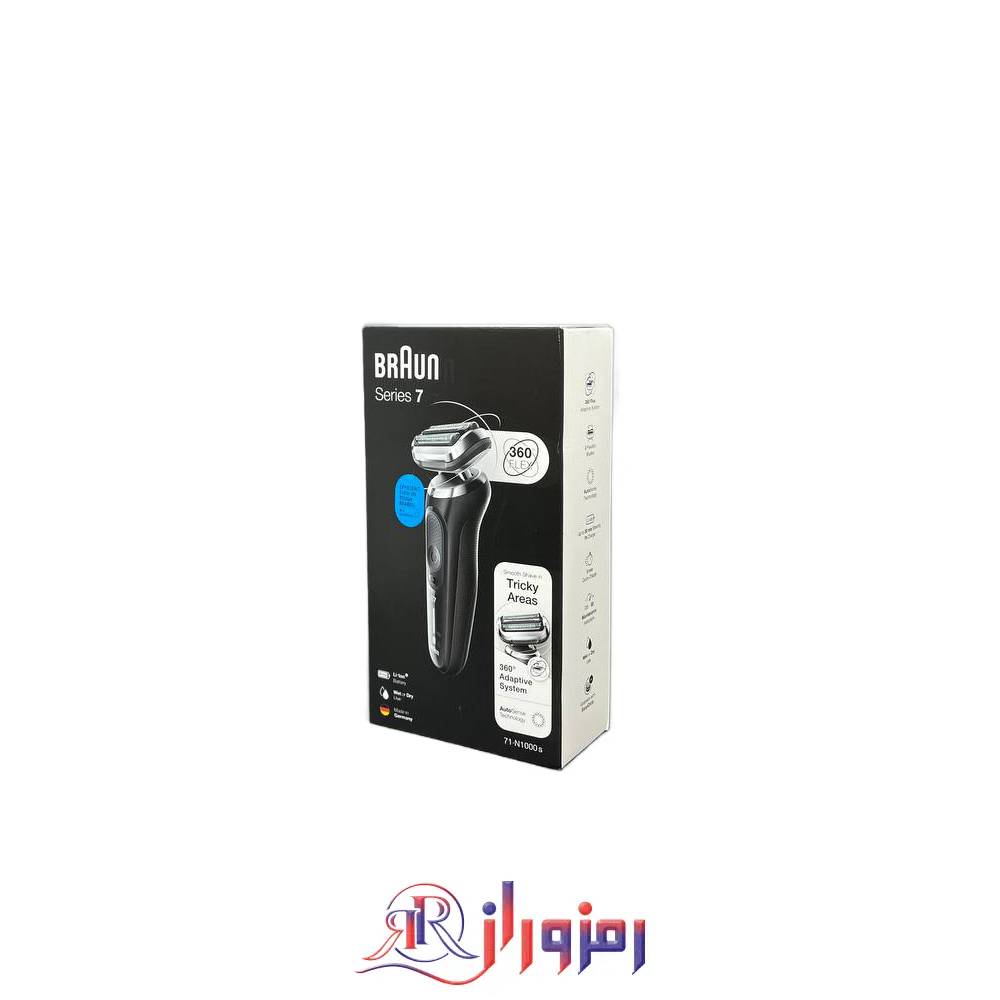ریش تراش سری 7 براون مدل 70s-1000s ، خرید و قیمت ریش تراش سری 7 براون مدل 70s-1000s